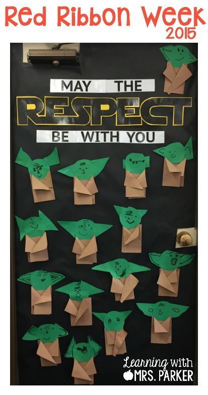 Respect Bulletin Board Ideas, Star Wars Classroom Theme, Decoracion Star Wars, Star Wars Classroom, Space Classroom, Writing Test, Disney Classroom, Red Ribbon Week, School Doors