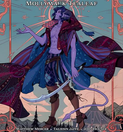 Mollymauk Tealeaf, Love Campaign, Critical Role Characters, Critical Role Campaign 2, Critical Role Art, Epic Hero, Strange Events, Dungeons And Dragons Art, The Mighty Nein