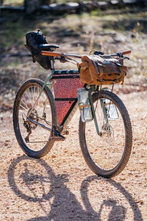 Bike Touring Packing, Vintage Toyota, Vintage Mountain Bike, Bikepacking Bags, Metal Interior, Bike Packing, Bike Camping, I Want To Ride My Bicycle, Bicycle Race