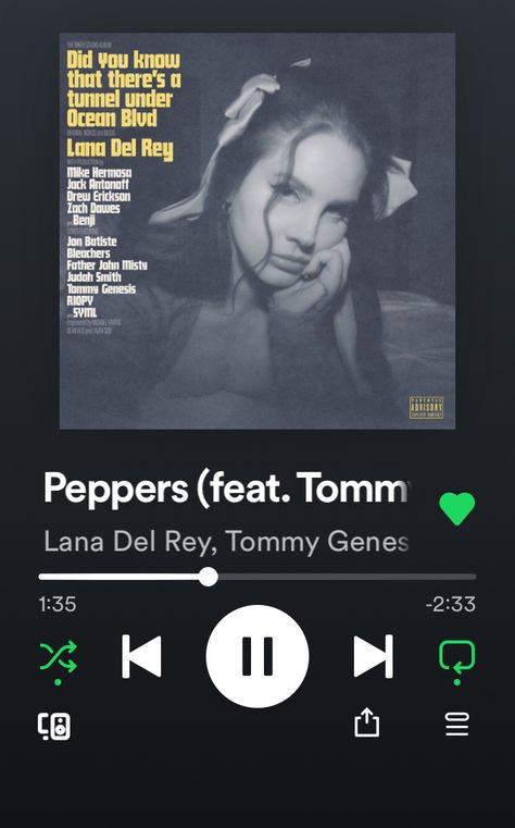 Lana Del Rey Peppers By Lana Del Rey, Pepper Lana Del Rey, Lana Songs, Judah Smith, Tommy Genesis, Lana Del Rey Music, Lyrics Spotify, Jon Batiste, Lana Del Rey Songs