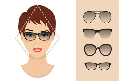 Diamond Face Glasses, Sunglasses For Diamond Face Shape, Face Shape Guide, Cara Makeup, Diamond Face Hairstyle, Glasses For Face Shape, Face Shapes Guide, Glasses For Your Face Shape, Diamond Face Shape