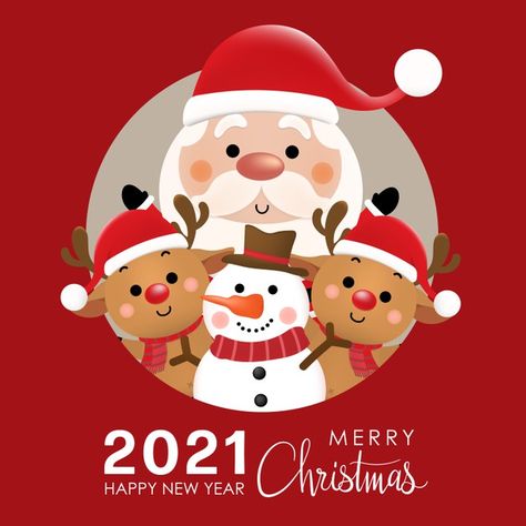 Merry christmas and happy new year with ... | Premium Vector #Freepik #vector #christmas #winter #snow #card Merry Christmas Wallpaper, Christmas Typography, Christmas Cushion, Happy New Year Cards, Merry Christmas Card Greetings, New Year 2022, Merry Happy, Merry Christmas Greetings, Christmas Pillowcases