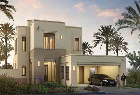 Off Plan Developments in Dubai- Azalea | LuxuryProperty.com His And Hers Sinks, Timur Tengah, Arabesque Design, Family Villa, Mediterranean Design, Beautiful Villas, Bedroom Layouts, Elegant Interiors, Built In Wardrobe