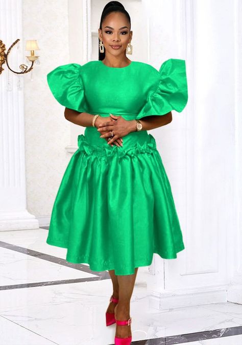 Dress for women
Gown Short African Dresses Classy, Ladies Closet, Satin Outfits, Elegant Style Women, Oscar Fashion, Dresses Design, Short African Dresses, Gown For Women, African Lace Dresses