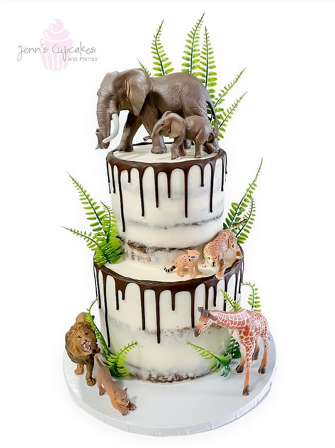 Two Wild Birthday Cake Boy, Two Wild Birthday Cake, Wild Birthday Cake, Birthday Cake Boy, Two Wild Birthday, Safari Cake, Cake Boy, Boys First Birthday Party Ideas, Safari Cakes