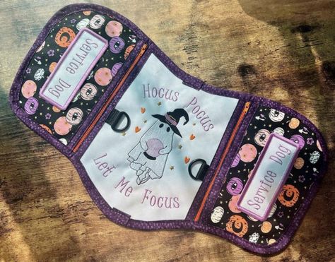 Cute Service Dog Gear, Disney Service Dog, Pink Service Dog Gear, Service Dog Gear, Cute Service Dog Patches, Disney Service Dog Vest, Purple Service Dog Gear, Vest Ideas, Psychiatric Service Dog