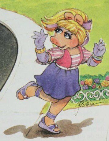 Miss Piggy, Running