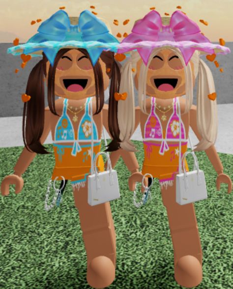 Roblox Bff Profile Pictures, Preppy Roblox, Roblox Pfp, Preppy Essentials, Bff Matching, Free House Design, Best Friend Wallpaper, Best Friend Match, Preppy Beach