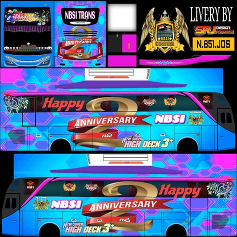 Volvo Bus Colour Design, Bus Colour, Bus Cartoon, Bus Skin, Bus Simulator Indonesia Livery Kerala, Mobil Mustang, Bus Skin Design, Blue Bus, Bus Games