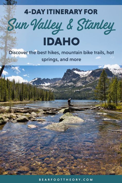 Sun Valley Idaho Summer, Idaho Road Trip Itinerary, Idaho Itinerary, Idaho Camping, Sawtooth Mountains Idaho, Pnw Camping, Idaho Hot Springs, Stanley Idaho, Explore Idaho