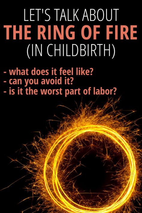 Questions about the ring of fire in childbirth? Is it the worst part of labor? Can you avoid it? When does the ring of fire happen? If you're pregnant you will want to know the ONE tip that helped me get through - and even embrace - the ring of fire! Perineal Massage, Still Picture, Ring Of Fire, Second Trimester, Before Baby, After Giving Birth, Postpartum Recovery, First Trimester, I Quit