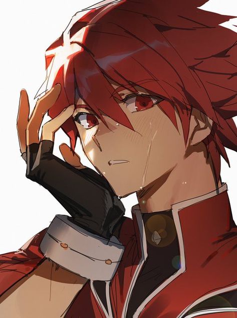 Red Hair Oc Male, Elsword Knight Emperor, Knight Emperor, Lord Knight, Anime Powers, Elsword Anime, Dark Continent, Action Poses Drawing, Grand Chase