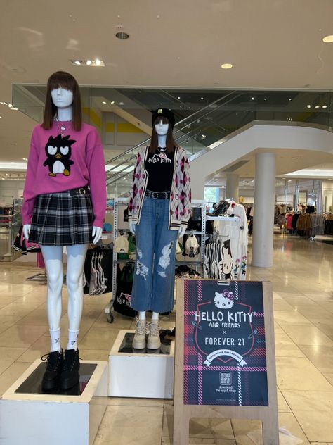 Hello Kitty X Forever 21, Forever 21 X Hello Kitty, Hello Kitty Outfit Aesthetic, Clothes Hello Kitty, Hello Kitty Forever 21, Forever 21 Hello Kitty, Sanrio Clothes, 3 Aesthetic, Hello Kitty Clothes