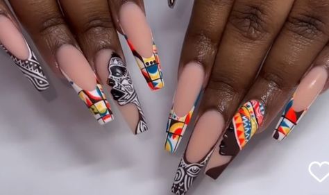 Carnaval Makeup, Oval Shaped Nails, Nail Work, Tech Ideas, Graphic Shapes, Nails Arts, Shapes Design, Work Goals, Picture Polish