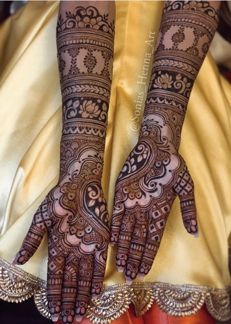 Mehendi Designs For Hands Till Elbow, Mehndi Designs Till Elbow, Wedding Henna Designs, Traditional Mehndi Designs, Traditional Mehndi, Engagement Mehndi, New Bridal Mehndi Designs, Bridal Mehendi Designs Hands, Mehndi Designs Bridal Hands