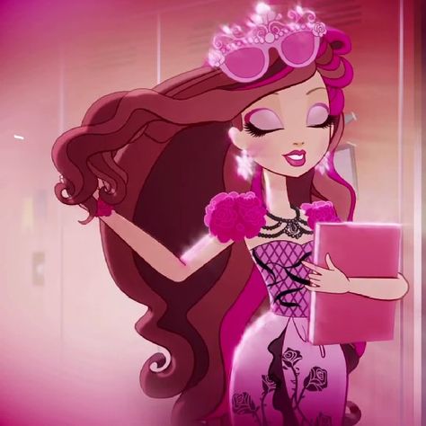 Briar Beauty, Official Account, Ever After High, Ever After, Pink Hair, Key, Hair, Pink, Beauty