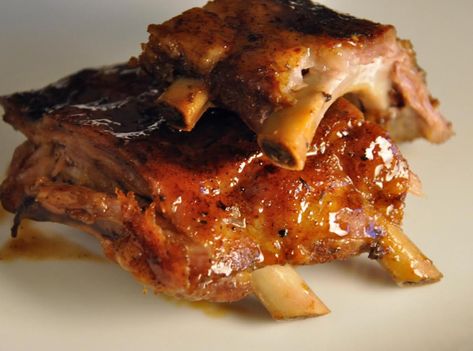 Parboiled Baby Back Ribs - Oven #slow #ribs #Baby #BBQ #oven #back #Parboil #baby-back #justapinchrecipes Baby Ribs Recipe, Babyback Ribs In Oven, Back Ribs In Oven, Baby Bbq, Prime Ribs, Ribs In Oven, Sauces Recipes, Lobster Dishes, Baked Ribs