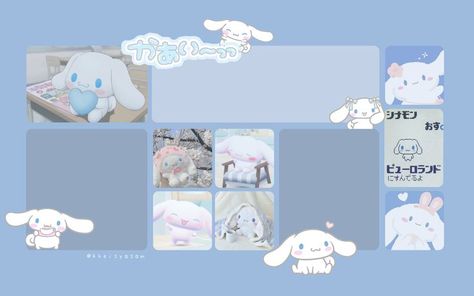 cinnamoroll desktop wallpaper Vintage Desktop Wallpapers, Laptop Organization, Walpapers Cute, Desktop Wallpaper Organizer, Cute Laptop Wallpaper, Cute Desktop Wallpaper, Sanrio Wallpaper, Hello Kitty Iphone Wallpaper, Cute Simple Wallpapers