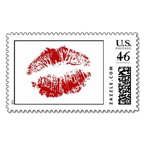 Kiss Stamp Aesthetic, Lip Prints, Stamp Template, Valentines Letter, Interesting Drawings, American Girl Doll Furniture, Kiss Lips, Collage Book, Love Theme