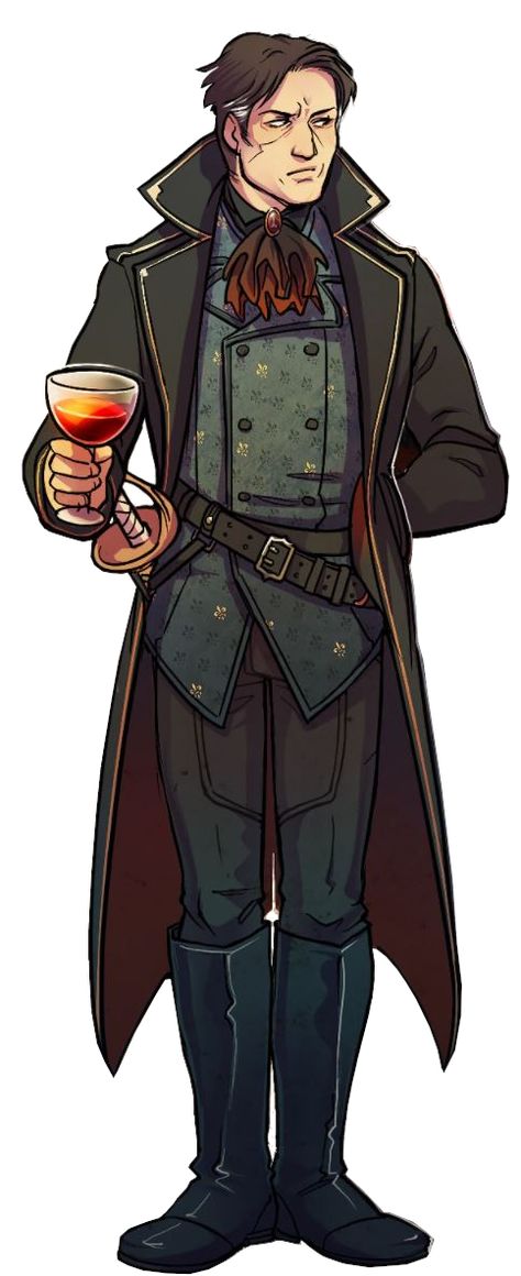 Male Noble Fantasy Art, Royal Advisor Character, Victorian Gentleman Character Art, Dnd Musician, Dnd Merchant Art, Victorian Oc Male, Strategist Character, Merchant Clothes, Dnd Male Noble