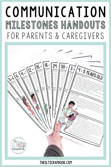 Toddler Speech Therapy Activities, Communication Skills For Kids, Pediatric Speech Therapy, Therapy Handouts, Speech Therapy Ideas, Early Intervention Speech Therapy, Communication Development, Skills For Kids, Speech And Hearing