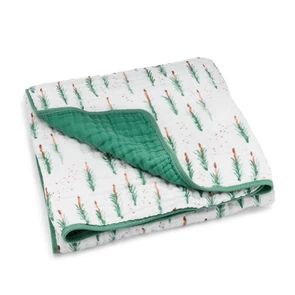 4-Layer Muslin Cotton Blankets by Parker Baby Co. | Parker Baby Co. Neutral Baby Blankets, Kids Blanket, Muslin Baby Blankets, Muslin Blanket, Reversible Blanket, Muslin Blankets, Baby Co, Green Quilt, Stroller Blanket