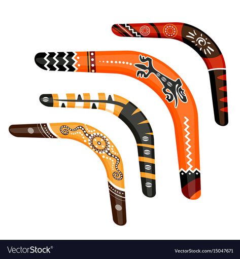 Boomerang Ideas, Aussie Tattoo, Australian Boomerangs, Sticks The Badger, Australia Tattoo, Lion Illustration, Australian Gifts, 2000s Fashion Trends, Paint Tool Sai