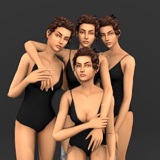 Couple Poses Sims 4, Family Sims 4, The Sims 4 Pose, Pretty Sims, Sims 4 Couple Poses, Sims Poses, Wigs Color, Alpha Cc, Sims Stories