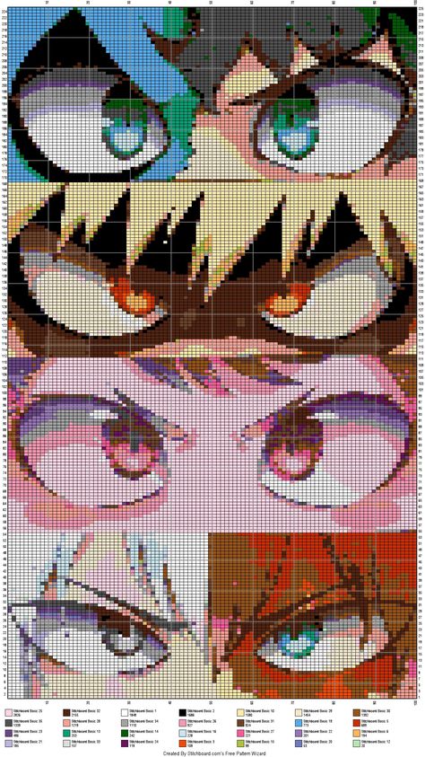 Mha Pixel Art, Demon Slayer Pixel Art, Pixel Art Manga, Minecraft In Real Life, Modele Pixel Art, Anime Pixel, Easy Pixel Art, Cool Pixel Art, Pixel Drawing