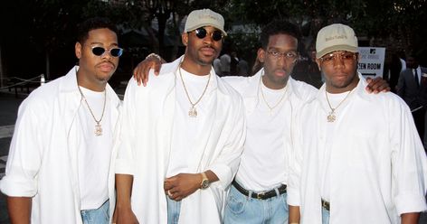 Boyz II Men almost passed on I'll Make Love to You | EW.com Tracey Edmonds, Train Music, Men 90s, Boyz Ii Men, Brian Littrell, Kevin Richardson, 90s Men, Donnie Wahlberg, Nick Carter