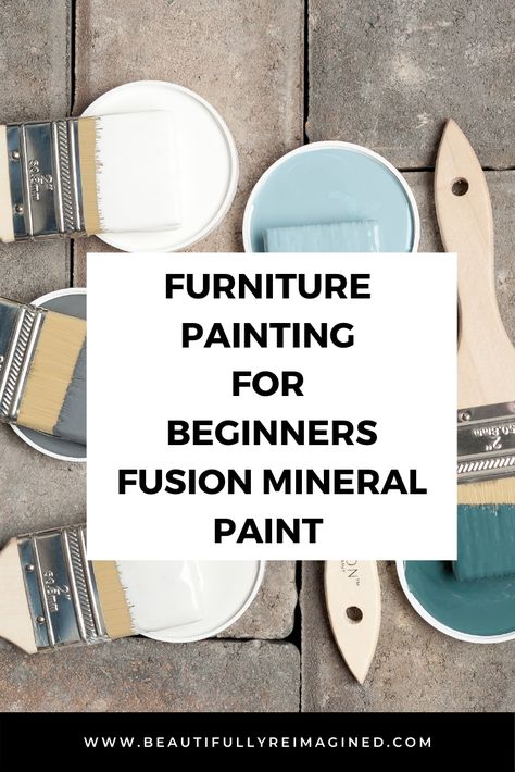 Fusion Paint Projects, Fusion Paint Furniture, Fusion Paint, Diy Furniture Renovation, Painting For Beginners, Furniture Rehab, Furniture Painting, Furniture Renovation, Fusion Mineral Paint