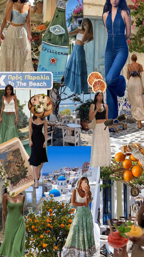 Let’s have the Mamma Mia summer of our dreams together!!!! 🍊☀️🌊 European Fashion Summer, Basic Girl, Mama Mia, Fantasy Fashion, Minimalist Outfit, Aesthetic Outfits, Summer Aesthetic, European Fashion, Summer Wardrobe