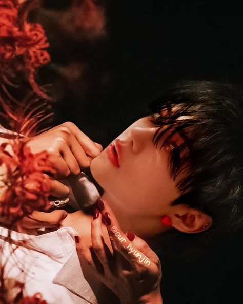 straykids Red Spider Lily Bouquet, Spider Lily Bouquet, Red Spider Lilies, Spider Lilies, Skz Fanart, Red Spider Lily, Spider Lily, Red Spider, Lily Bouquet