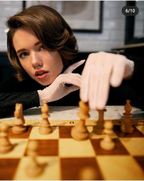 Giant Chess, Playing Chess, Chess Queen, Surreal Photos, Female Reference, Chess Players, Anatomy Poses, Aesthetic Photography Nature, Body Poses