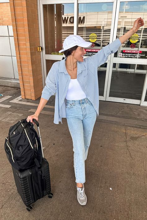 Comfy Airport Outfit, Airport Travel Outfits, Cute Travel Outfits, Outfit For Spring, Airport Travel, Travel Must Haves, Found On Amazon, Airport Outfit, Luxury Store