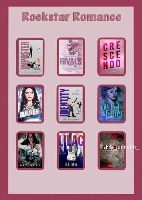 Rockstar Romance Books, Readers Advisory, Book Club Recommendations, Rockstar Romance, Reading List Challenge, Recommended Books To Read, Romantic Books, I Love Reading, Books For Teens