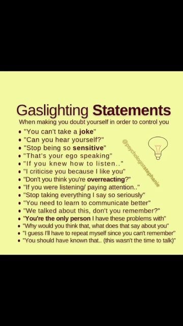 Gaslighters Quotes, Gaslighter Signs, What Does Gaslighting Look Like, Gaslighting In Friendships, Gaslighting Quotes Work, Response To Gaslighting, Gaslighting Quotes Funny, Quotes About Gaslighting, Examples Of Gaslighting