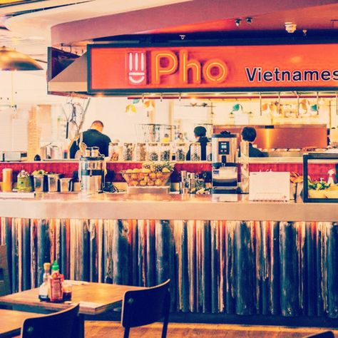 Pho Restaurant, Vietnamese Street Food, Birmingham News, Vietnamese Food, Star Food, Grand Central, Dairy Free Options, Food Hall, Hotel Bar