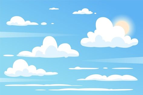 Cartoon Sky Background, Unicorn Icon, Conference Themes, Clouds Background, Sky Illustration, Cloud Background, Wallpaper Website, Background Sky, Sky Images