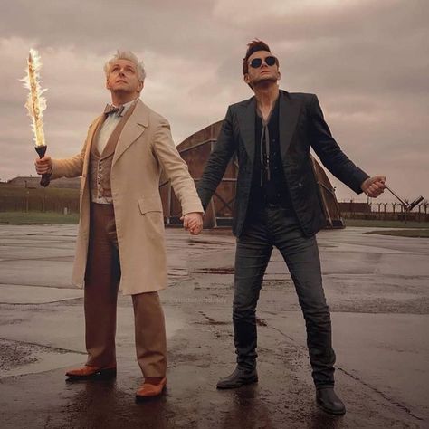 David And Michael, Aziraphale X Crowley, Aziraphale And Crowley, Crowley And Aziraphale, Crowley X Aziraphale, Good Omens Ineffable Husbands, Crowley Aziraphale, Good Omens Book, David Michael