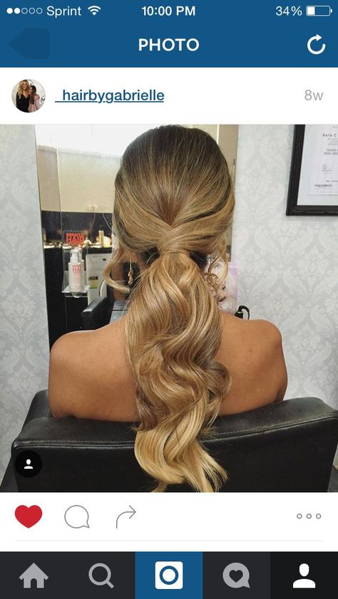 The Prom, Work Hairstyles, Fancy Hairstyles, Ponytail Styles, Random Image, Formal Hairstyles, Wedding Hair And Makeup, Homecoming Hairstyles, Hair Dos