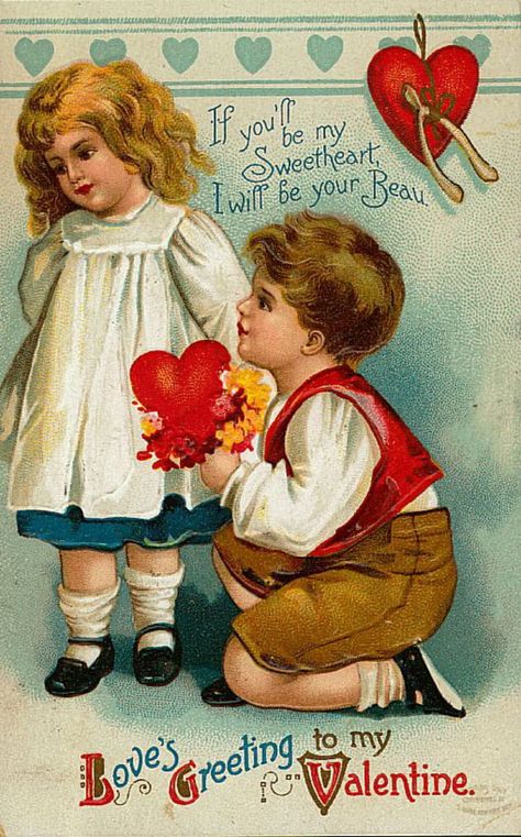 Ellen Clapsaddle, Old Valentines, Images Victoriennes, Valentine Greetings, Valentines Vintage, Valentine Vintage, Vintage Valentines Day, Valentine Images, Valentine Postcards