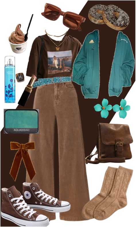 Outfits Inspo Aesthetic, Shaggy Scooby Doo, Velma Scooby Doo, Brown Converse, Shaggy Rogers, Swap Shop, Dog Outfits, Velma Dinkley, Brown Teal