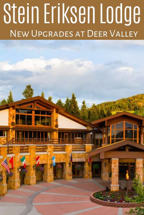 Stein Eriksen Lodge, Deer Valley Resort, Utah Mountains, Deer Valley, Ski Lodge, Mountain Town, Incredible Places, Dream Destinations, Park City