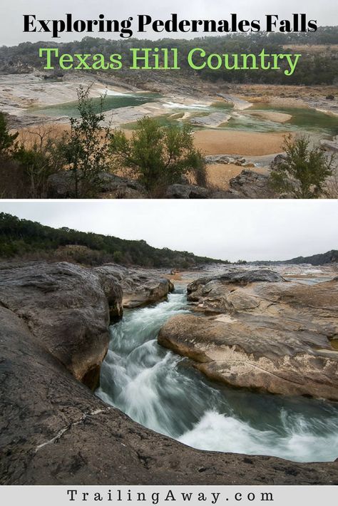 Looking for beautiful places to visit in Texas? Make sure to add Pedernales Falls State Park to your list for a surprisingly gorgeous day of exploring! #Texas #PedernalesFalls #HillCountry #Hiking #waterfalls #statepark Texas Attractions, Hiking In Texas, Pedernales Falls State Park, Explore Texas, Texas State Parks, Texas Adventure, Texas Places, Texas Vacations, Texas Parks