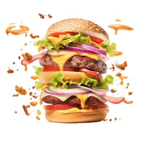 Burger Background Design, Burger Black Background, Burger Hd Images, Burger Png Images, Burger Png, Cheeseburger Photography, Background Food, Visual Storytelling, Cityscape Photos