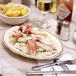 Nobody knows for sure who Louie was, or where this dish was invented—but we think the version made at the... Crab Louie Recipe, Shrimp Louie Salad, Crab Louie Salad, Crab Louie, Beachbody Recipes, Olive Relish, Crab Salad, Crab Recipes, Seafood Salad