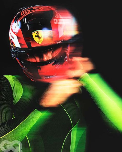 Charles Leclerc And Carlos Sainz, Charles Leclerc, Formula 1, Gq, Ferrari, Magazine, Green, Red