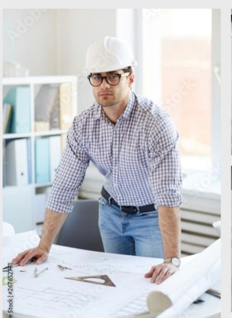 Engineer Outfit Man, Men Business Outfits, Construction Photoshoot, Engineer Uniform, Construction Company Branding, Engineer Outfit, Foto Yearbook, Architect Outfit, Design For Powerpoint