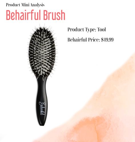 Behairful Brush, Hair Salon Suite, 3a Curly Hair, Hair Due, Brush Type, Be Gentle, Website Link, Hair Types, Hair Brush